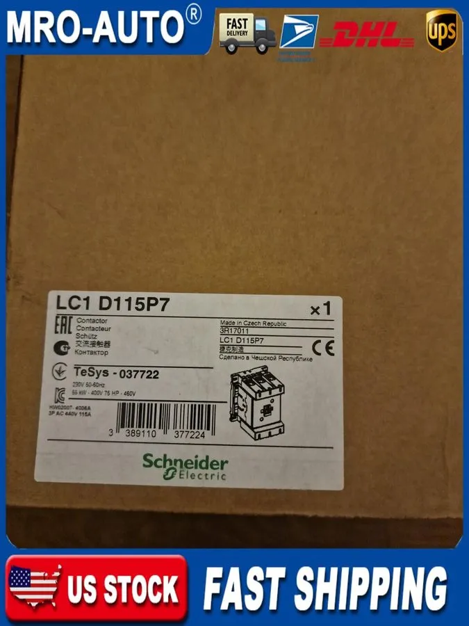 Контактор Schneider Electric Contactor LC1D115P7 / TeSys 037722