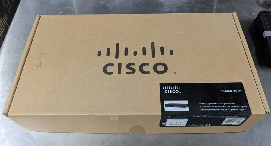 Коммутатор Cisco SG350-10MP 10-port Gigabit PoE+ Managed Switch