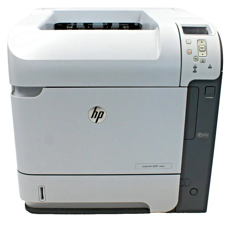 Лазерный принтер HP LaserJet 600 M601 CE989A Workgroup Laser Printer 512MB w/ To — фото лота 1