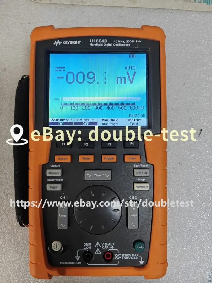 Осциллограф KEYSIGHT U1604B handheld oscilloscope, 40MHz bandwidth, 200MSa/s