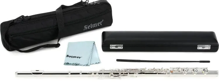 Лабораторный прибор Selmer SFL411BEO Intermediate Flute with Silver-plated Keys — фото лота 2