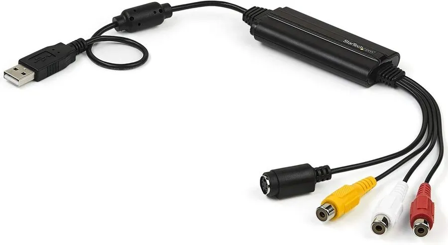 Медиаконвертер StarTech USB Video Capture Adapter, Windows Only, Cable (SVID2USB — фото лота 1