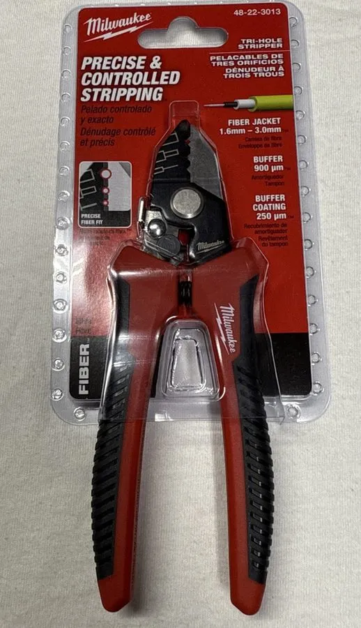 Стриппер Milwaukee 48-22-3013 Tri-Hole Fiber Optic Stripper