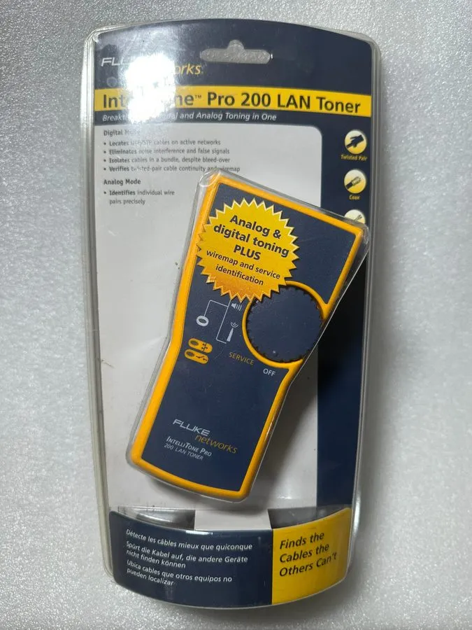 Тестер Fluke Networks IntelliTone Pro 200 LAN Toner Only MT-8200-61-TNR