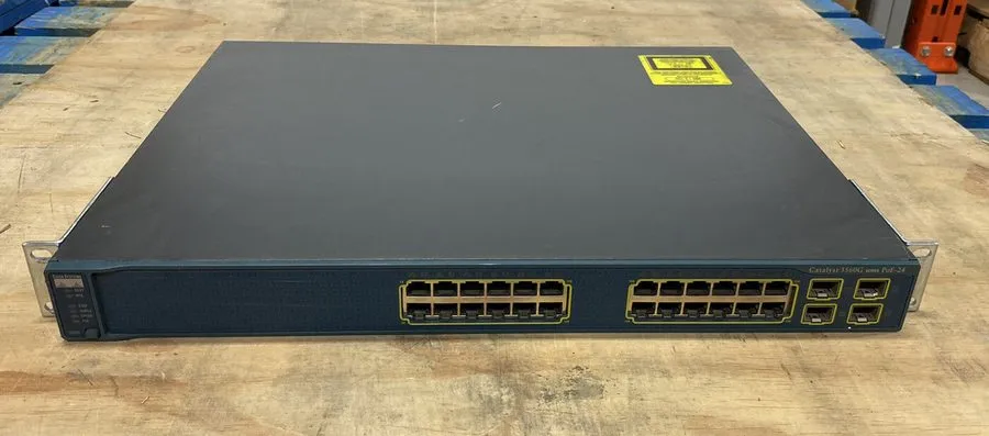 Коммутатор Cisco Catalyst 3560 Series 24 Port Gigabit Switch WS-C3560G-24TS-S