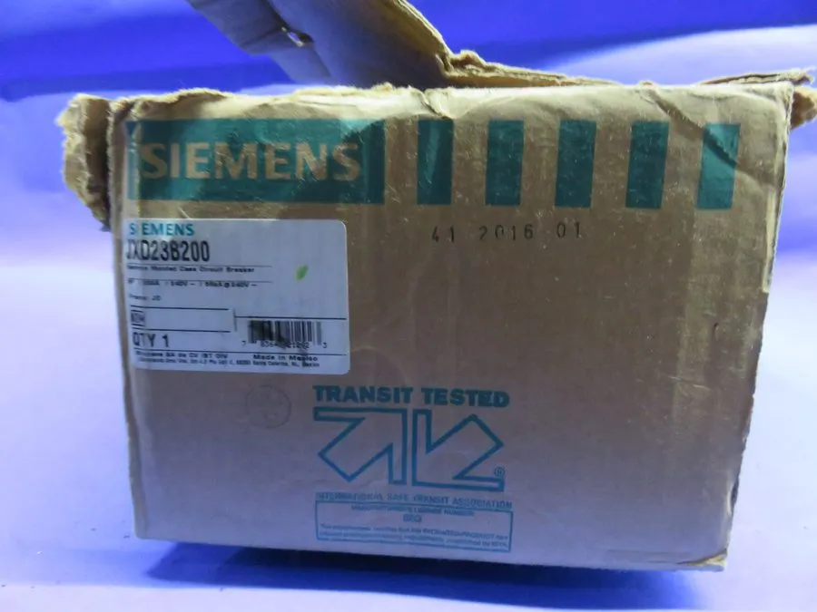 Автоматический выключатель Siemens JXD23B200 200A 240V 65kA@240V 3P Sentron Seri