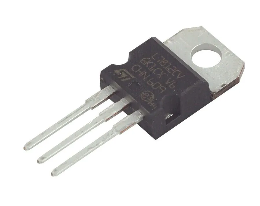 Микросхема STMicroelectronics L7812CV Voltage Regulator IC REG LINEAR 12V 1.5A T