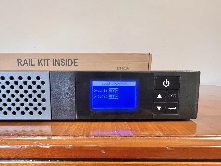 Блок питания Eaton 5P 1550 1U 1550GR UPS 240V Interactive RackMount Power Supply — фото лота 1