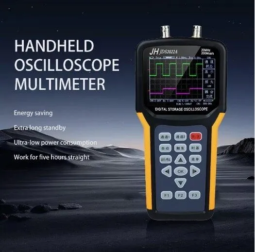 Осциллограф Handheld Digital Storage Oscilloscope 20MHz 200MSa/S 2ch JDS2022A