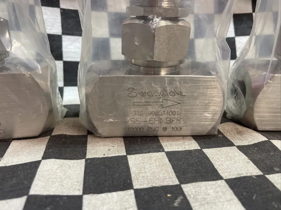 Клапан Whitey/Swagelok 1/2” NPT 10000 PSI High Pressure Needle Valve SS-6HNBF8