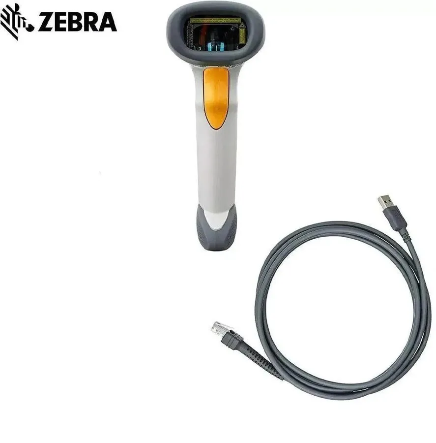 Сканер штрих-кода Symbol Motorola LS2208 1D Laser Barcode POS Scanner LS2208-SR2