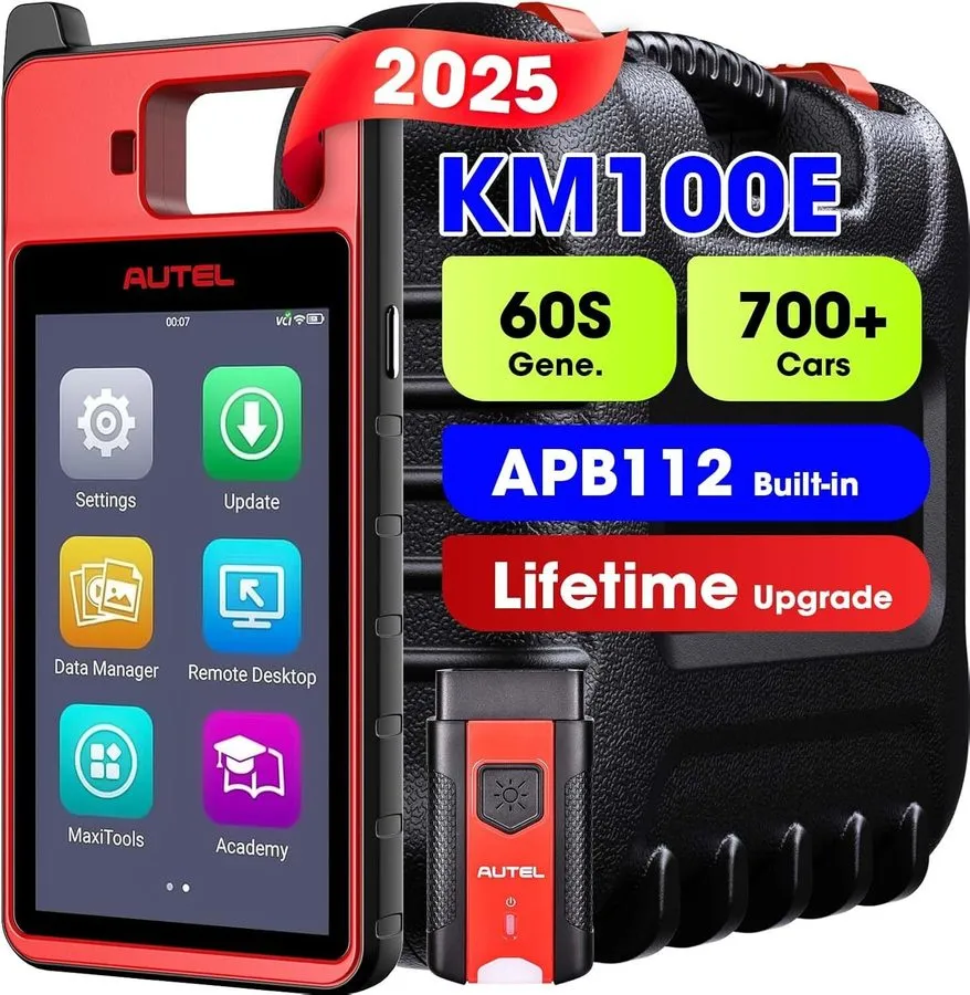 Диагностический сканер 2026 Autel Scanner MaxiIM KM100E Key Fob Programming Tool