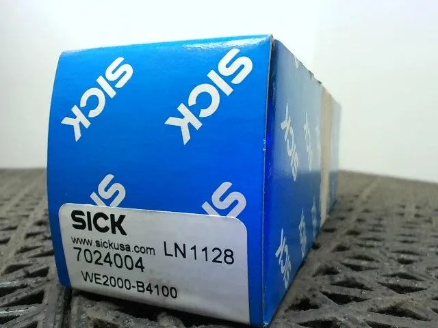Фотоэлектрический датчик SICK WE2000-B4100 Photoelectric Sensor 7024004 — фото лота 2