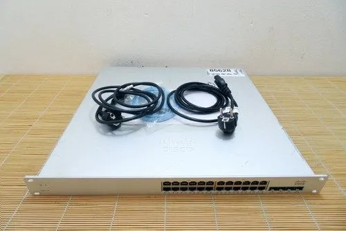 Коммутатор Cisco Meraki MS320-24-HW L3 Cloud Managed 24 Port GigE Switch UNCLAIM