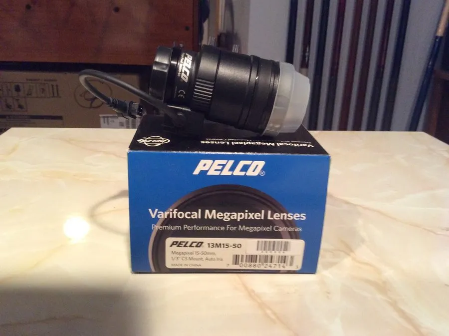 Камера Pelco 13M15-50 Security Camera Lens 15-50mm 3MP Offers High Quality Image
