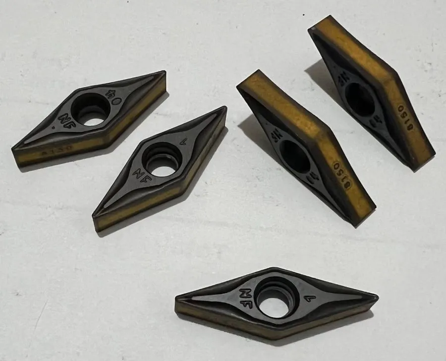 Режущий инструмент Iscar Turning Insert: VNMG2.51NF IC8150, Carbide ( Pkg w/ ) — фото лота 1