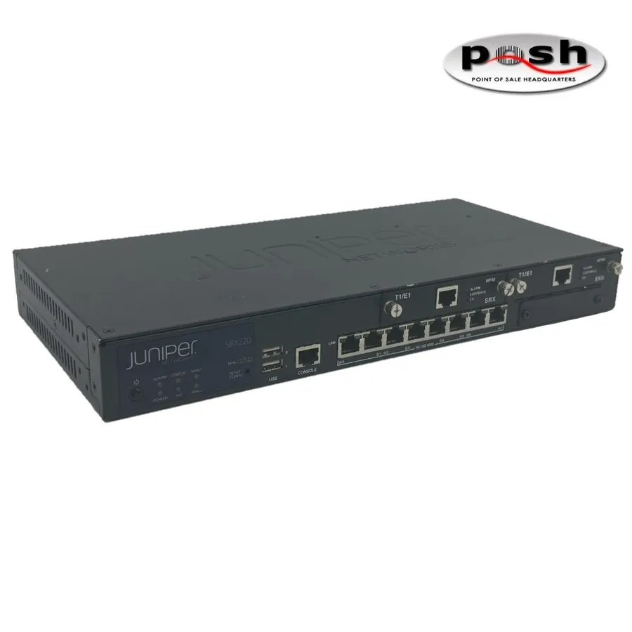 Межсетевой экран Juniper Networks SRX220 8-Port Gigabit Services Gateway Securit