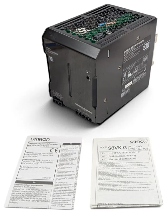 Блок питания Omron S8VK-G48024 24VDC 20A 480W DIN Rail Industrial Power Supply