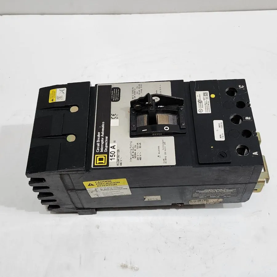 Автоматический выключатель SQUARE D KC341501139 MOLDED CASE CIRCUIT BREAKER 150A