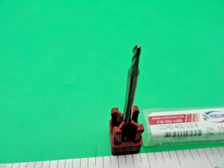 Режущий инструмент CCMG-400-1/2-B 5/64"x0.0781"x01.98MM CARBIDE END MILL MELIN T — фото лота 2
