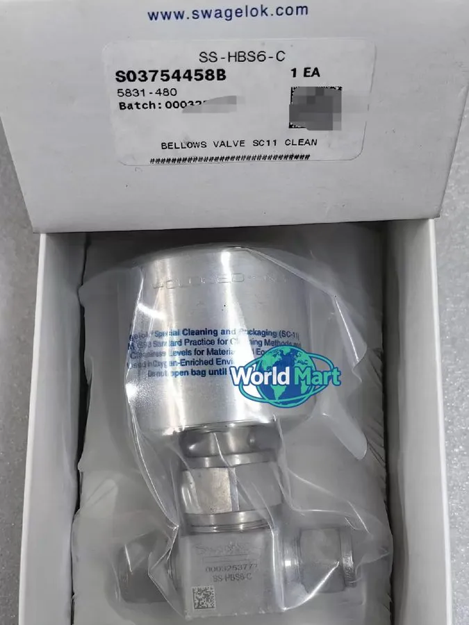 Клапан Swagelok Valve SS-HBS6-C