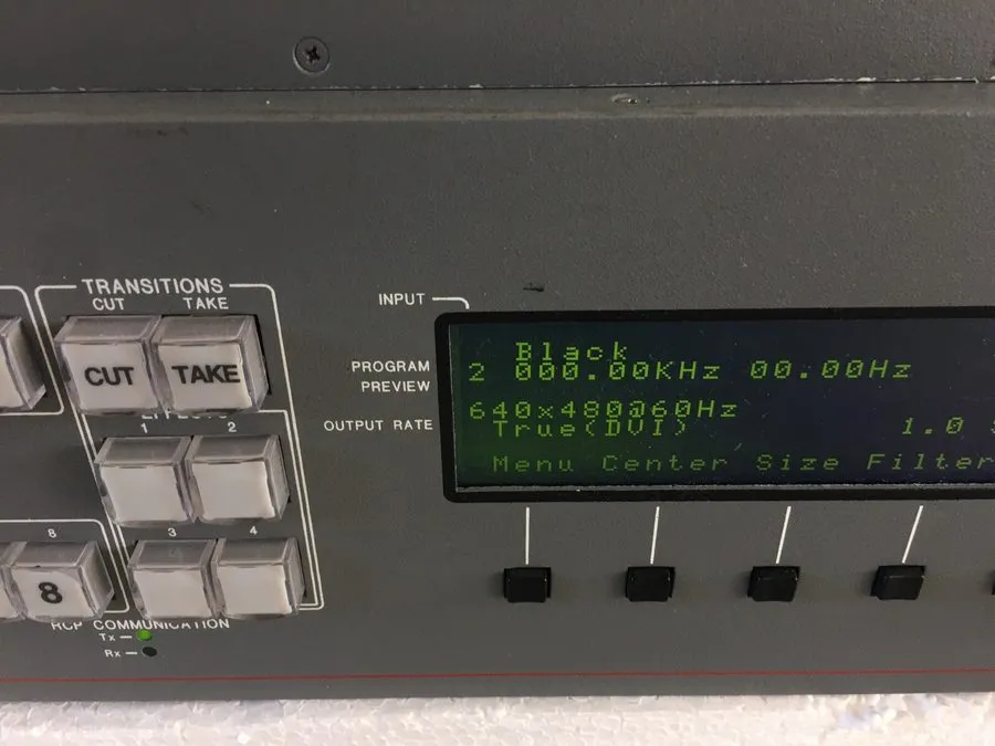 Видеокоммутатор Extron SGS 408 HDTV Seamless Graphic Switcher + Remote RCP-1000 — фото лота 2