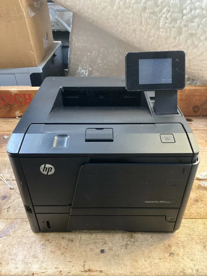 Лазерный принтер HP Laserjet M401dw Laser printer *Cleaned & Serviced Count 17,0