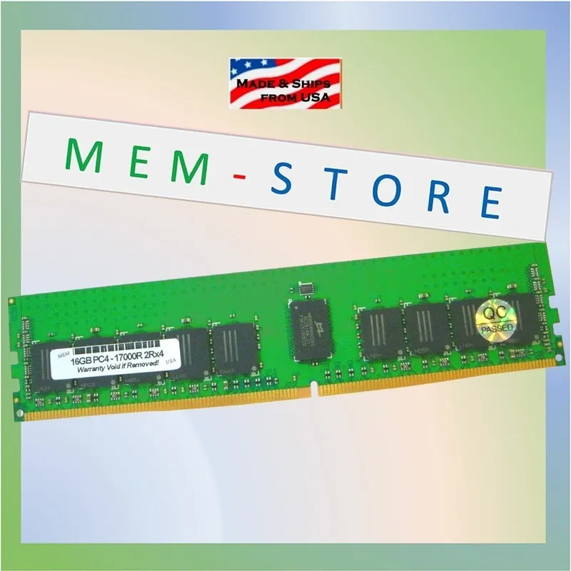 Модуль памяти Cisco 16GB DDR4 PC4-2133P ECC Registered RDIMM 288-Pin UCS-MR-1X16