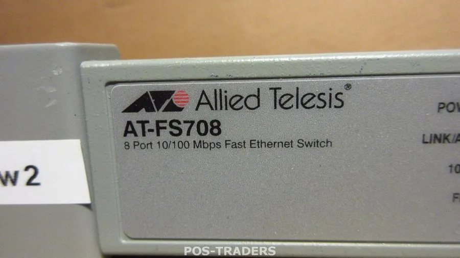 Коммутатор Allied Telesis AT-FS708 PoE 8 Port 10/100Mbps + 1 SFP Switch WORKS