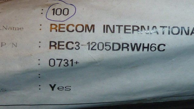 Фото лота REC3-1205DRW/H6/C от продавца №92372