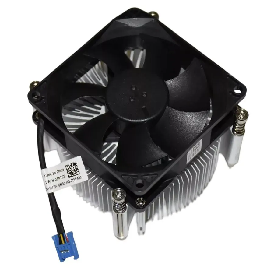 Вентилятор Dell PowerEdge T140 80W CPU Cooling Fan with Heatsink Dell P/N: 06PT0