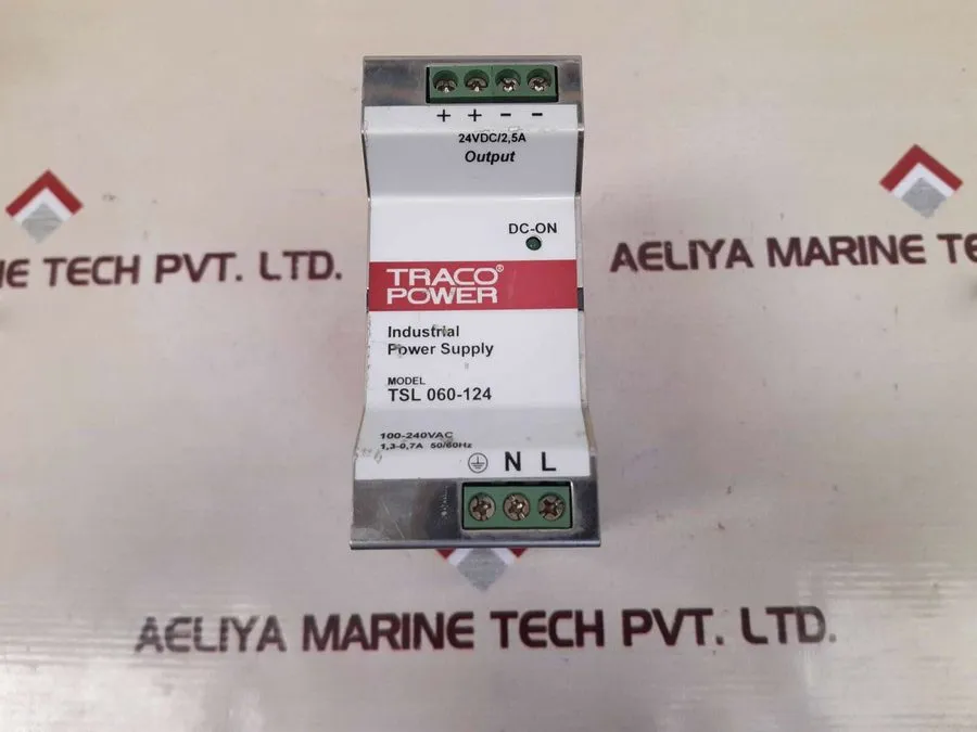 Блок питания Traco Power TSL 060-124 Industrial Power Supply 100-240VAC E0310 33
