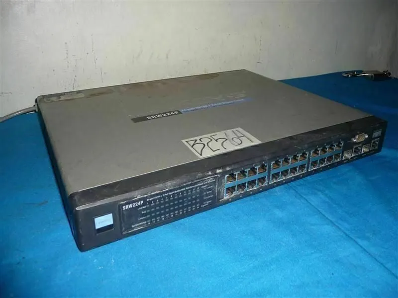 Коммутатор Cisco Linksys SRW224P 24-Port 10/100 Managed 2-Port Gigabit PoE Switc