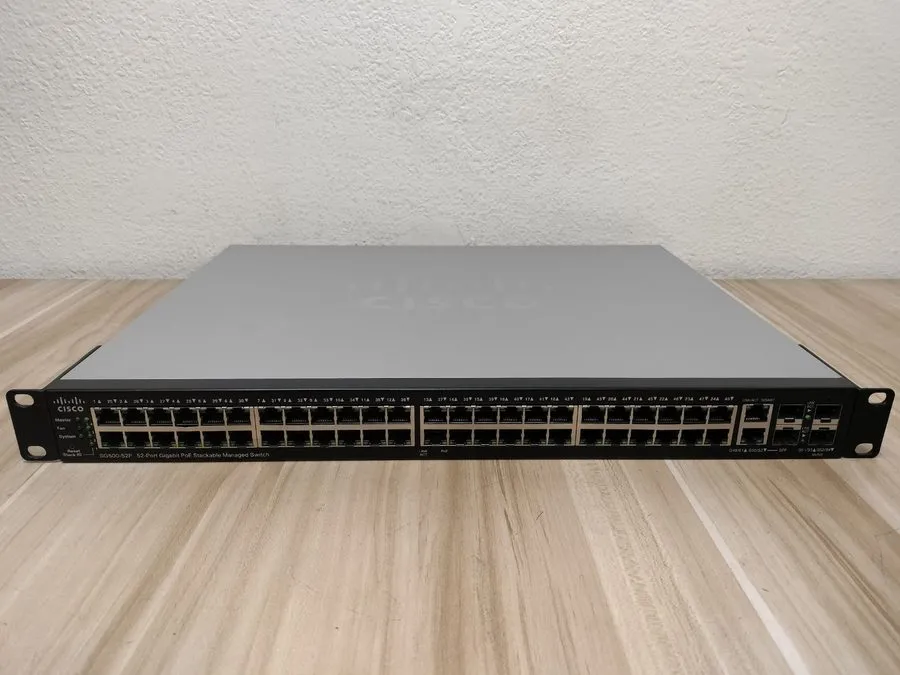 Коммутатор Cisco SG500-52P 52-Port Gigabit Stackable PoE Managed Ethernet Switch