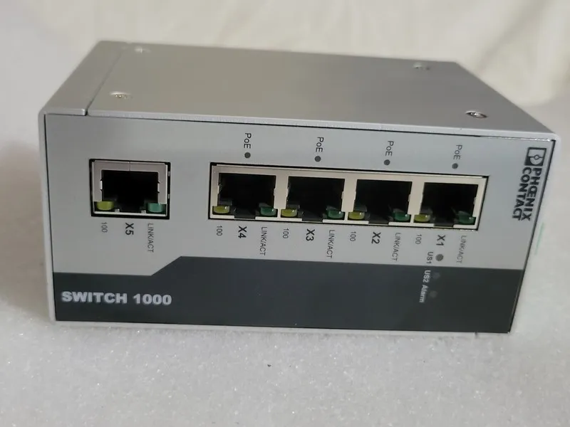 Коммутатор PHOENIX CONTACT 2891064 FL SWITCH 1001T-4POE ETHERNET SWITCH 5-PORT P