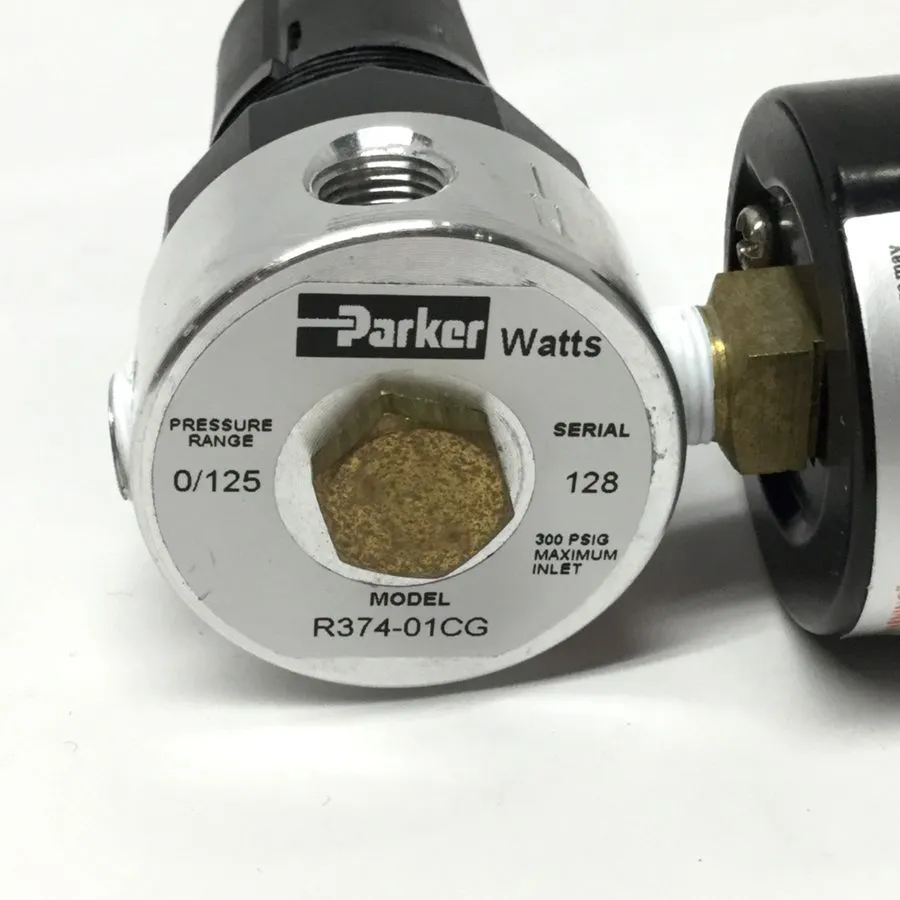 Регулятор давления PARKER R374-01CG PNEUMATIC REGULATOR 4-PORTS 1/8 NPT 0-125 PS