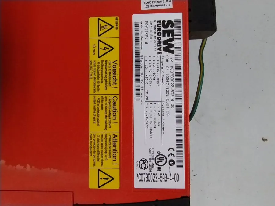 Частотный преобразователь MC07B0022-5A3-4-00