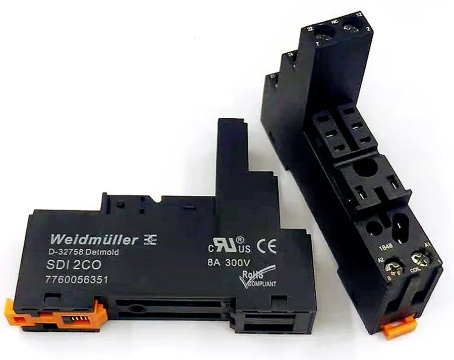 Колодка реле WEIDMULLER SDI 2CO 7760056351 8A 300V Relay Socket
