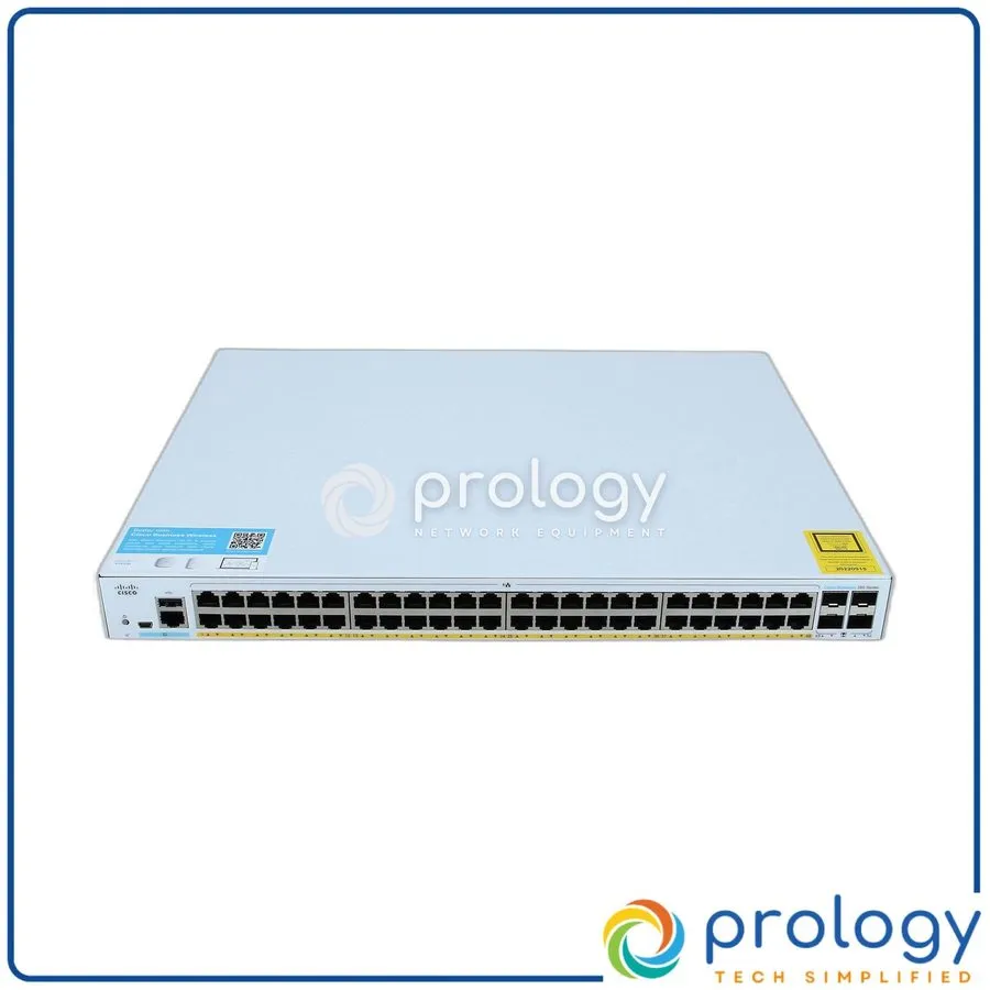 Коммутатор Cisco CBS350-48P-4G 48-Port Gigabit PoE+ Managed Switch 370W 4x SFP