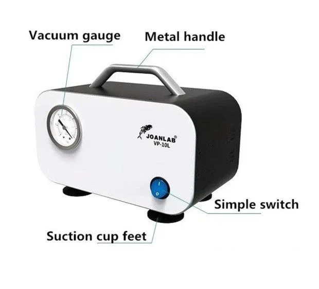 Насос VP-30L 30L Oil-free Diaphragm Vacuum Pump Mini Vacuum Filter Device — фото лота 2