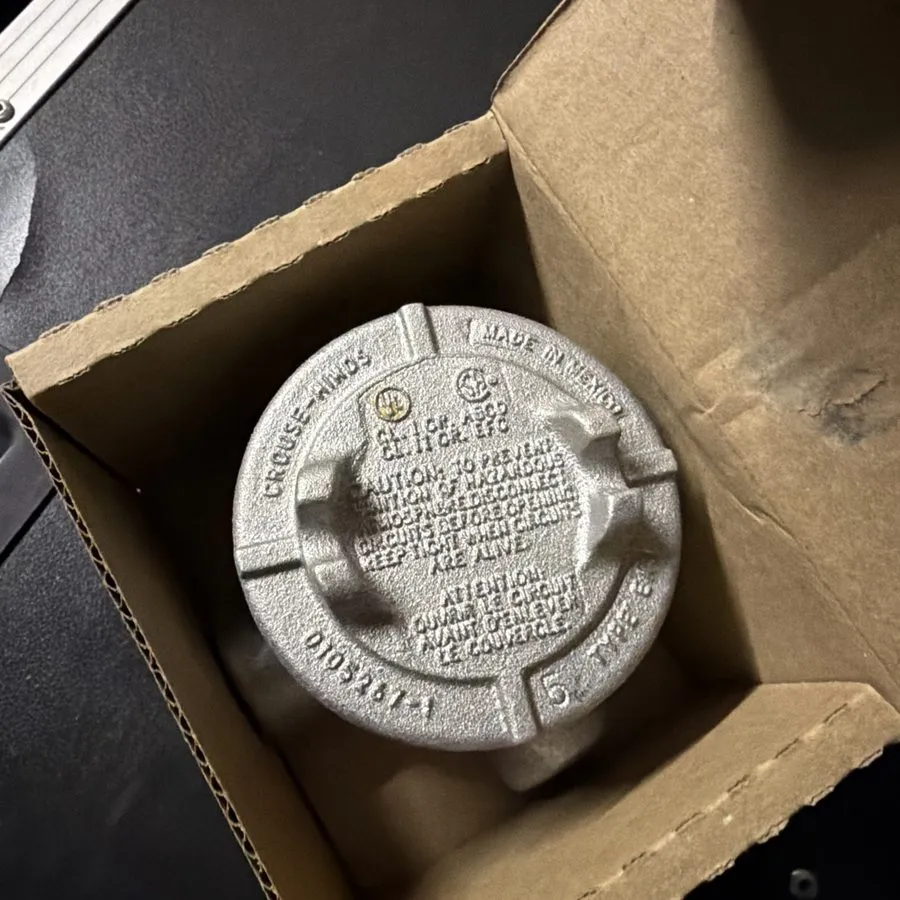 Электрооборудование EAJT26 3/4 Crouse-Hinds Explosion Proof Junction Box with Co