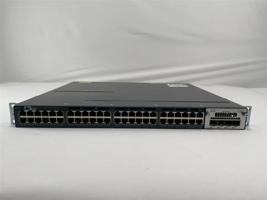 Коммутатор Cisco WS-C3560X-48P-L Standalone 48 Port PoE+, with Dual AC 715W and 