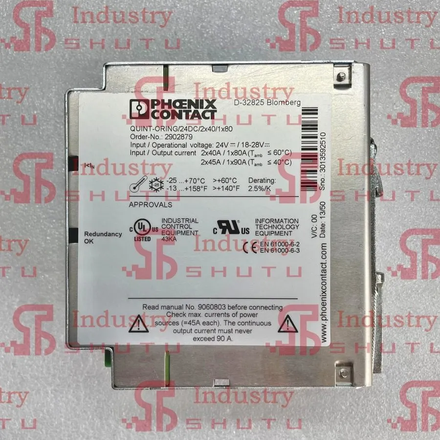 Блок питания Phoenix 2902879 QUINT-ORING/24DC/2X40/1X80 Switching Power Supply