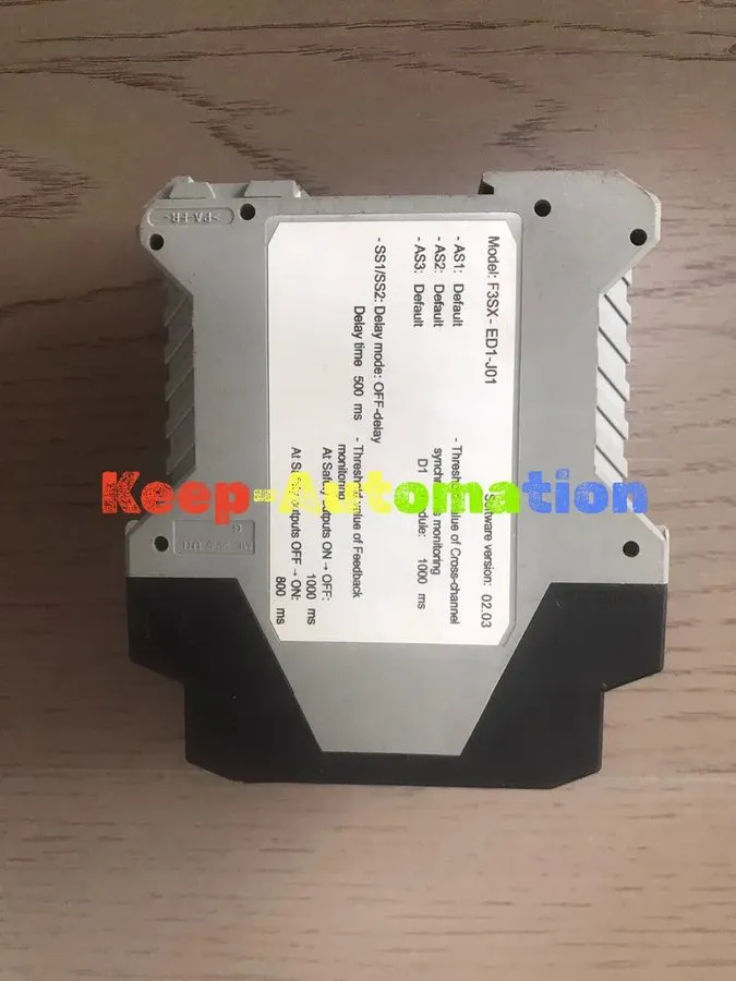 Реле безопасности F3SX-ED1-J01 Injection Molding Machine Safety Relay 24VDC amk