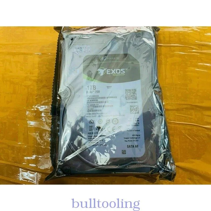 Жёсткий диск Seagate Exos 7E8 1TB ST1000NM000A 7200RPM SATA 128MB 3.5"Desktop Ha