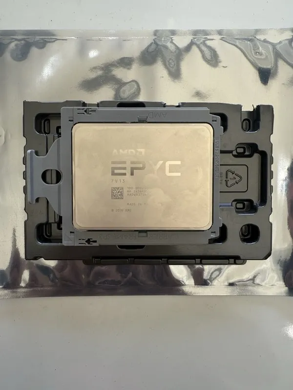 Процессор Unlocked AMD EPYC Milan 7V13 2.45GHz 64-Core 128-Thread 280W CPU Proce