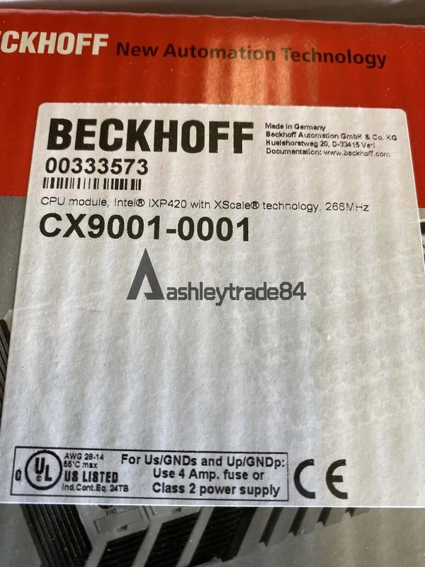 ПЛК Beckhoff CX9001-0001 CPU Modules