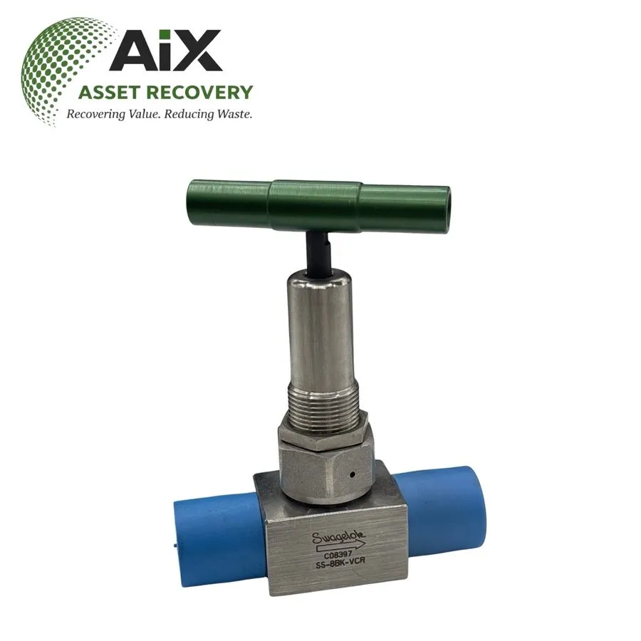 Клапан Swagelok SS-8BK-VCR Stainless Steel Bellows Sealed Valve FNSP — фото лота 1
