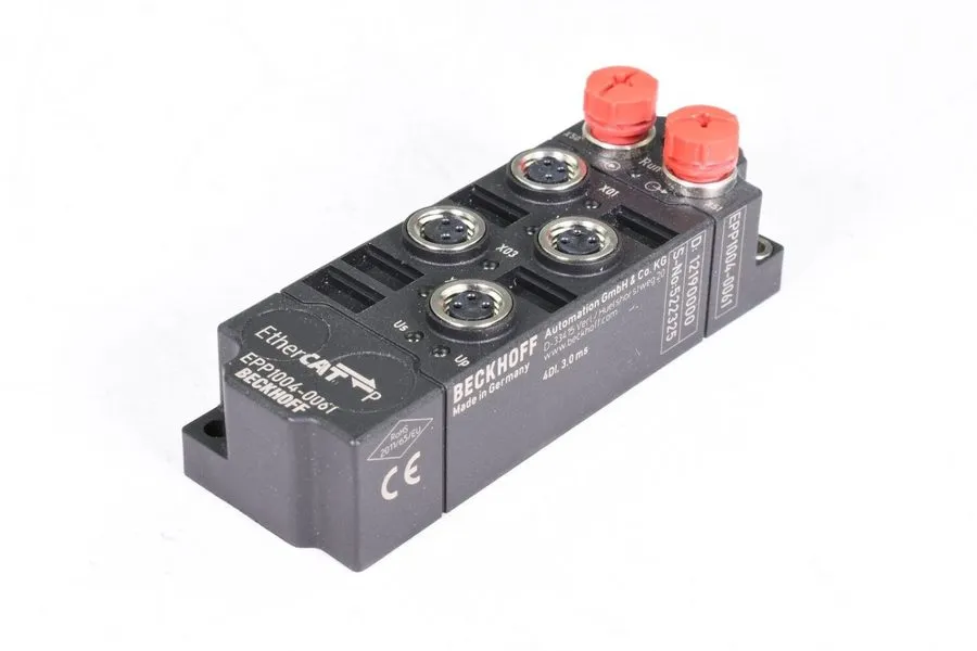 IIoT-устройство BECKHOFF EPP1004-0061, EtherCAT P Box — фото лота 1
