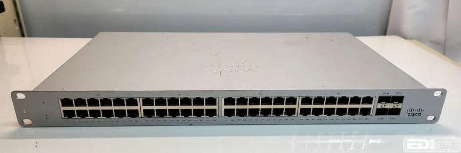Коммутатор Unclaimed Cisco Meraki MS120-48-HW 48-Port Managed Ethernet Switch NO